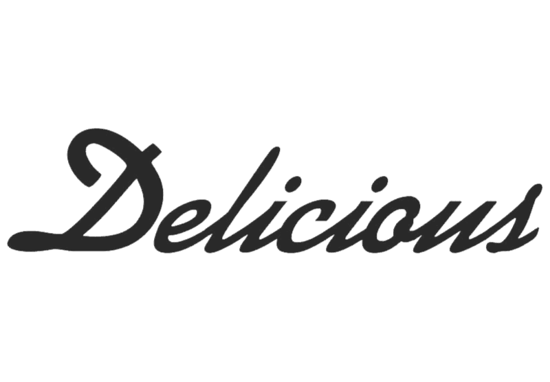 Delicious - logo sito